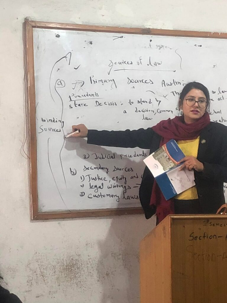 As Resource Person Conduction Sessions on Different Legal Issues